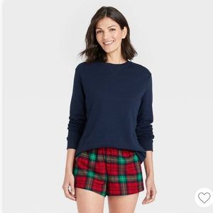 Women’s plaid pajama set